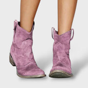Botines Vaqueros Vintage para Damas, pantalón de moda, look completo | Moda Acosta