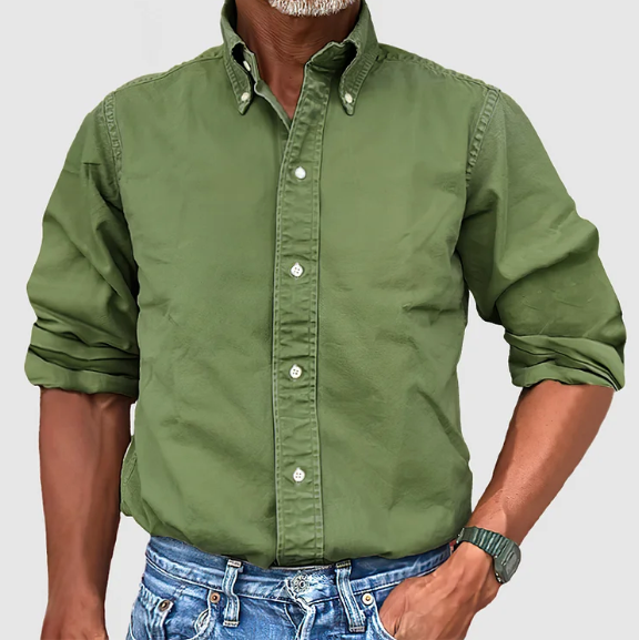 Luxeva Collection, camisa casual, vista trasera | Moda Acosta