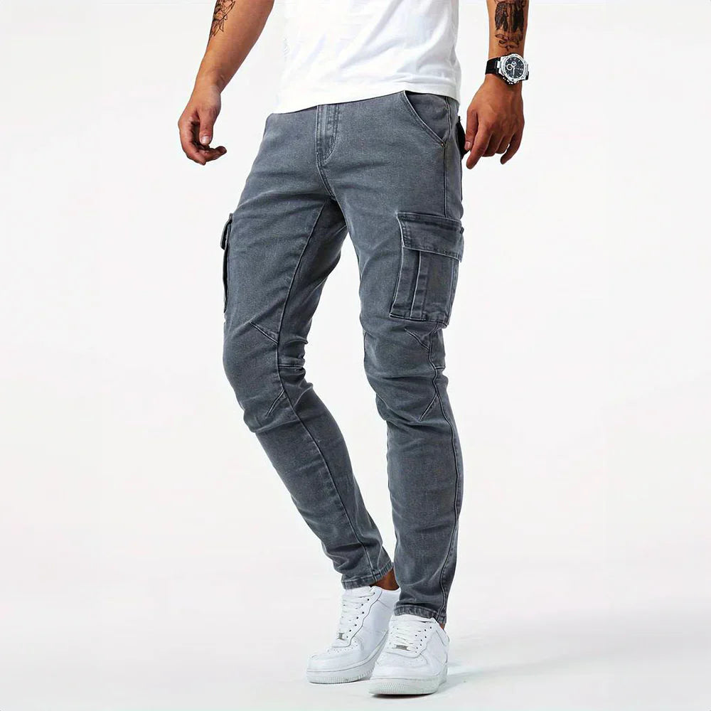 Verona Silhouette, pantalón de moda, detalle de tela | Moda Acosta