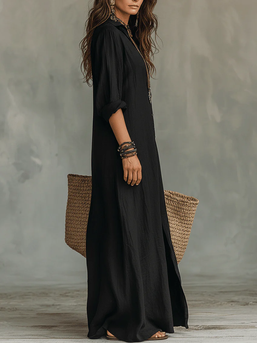 Vestido Serenissima – Collezione Venecia, vestido elegante, detalle de tela | Moda Acosta