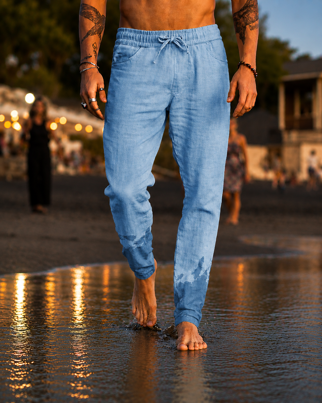 Summer/Pantalon de playa(lino)