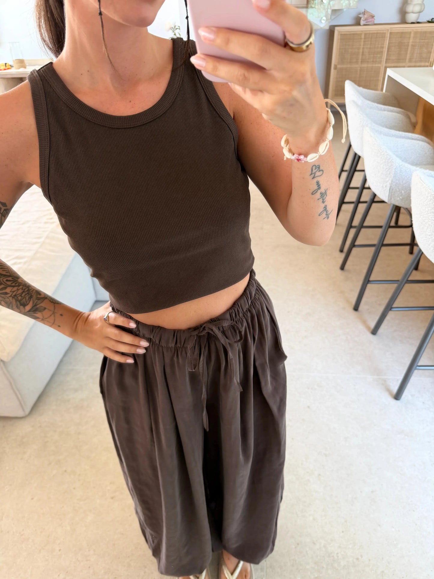 Basic Top – Braun