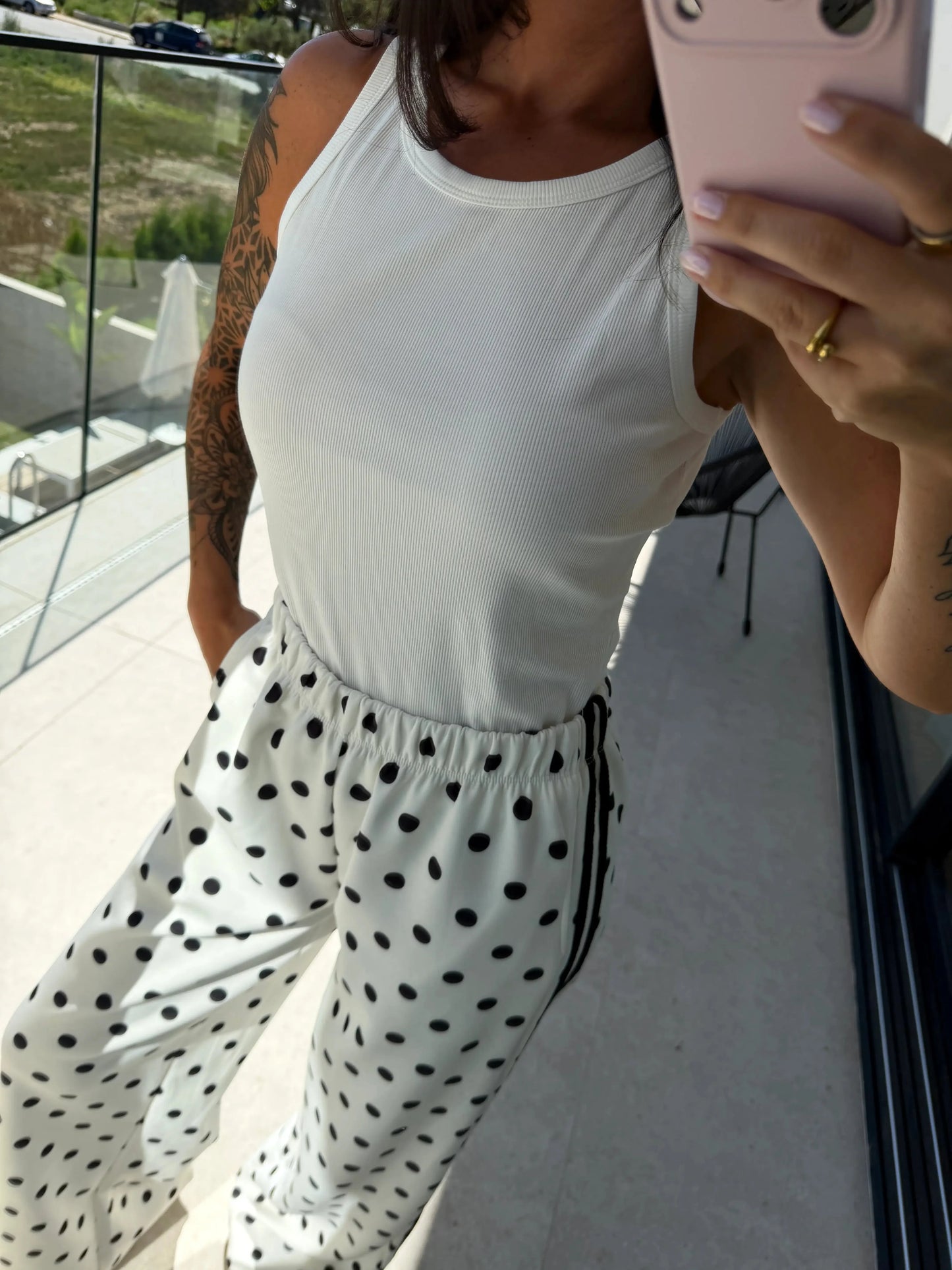Basic Top – Weiß