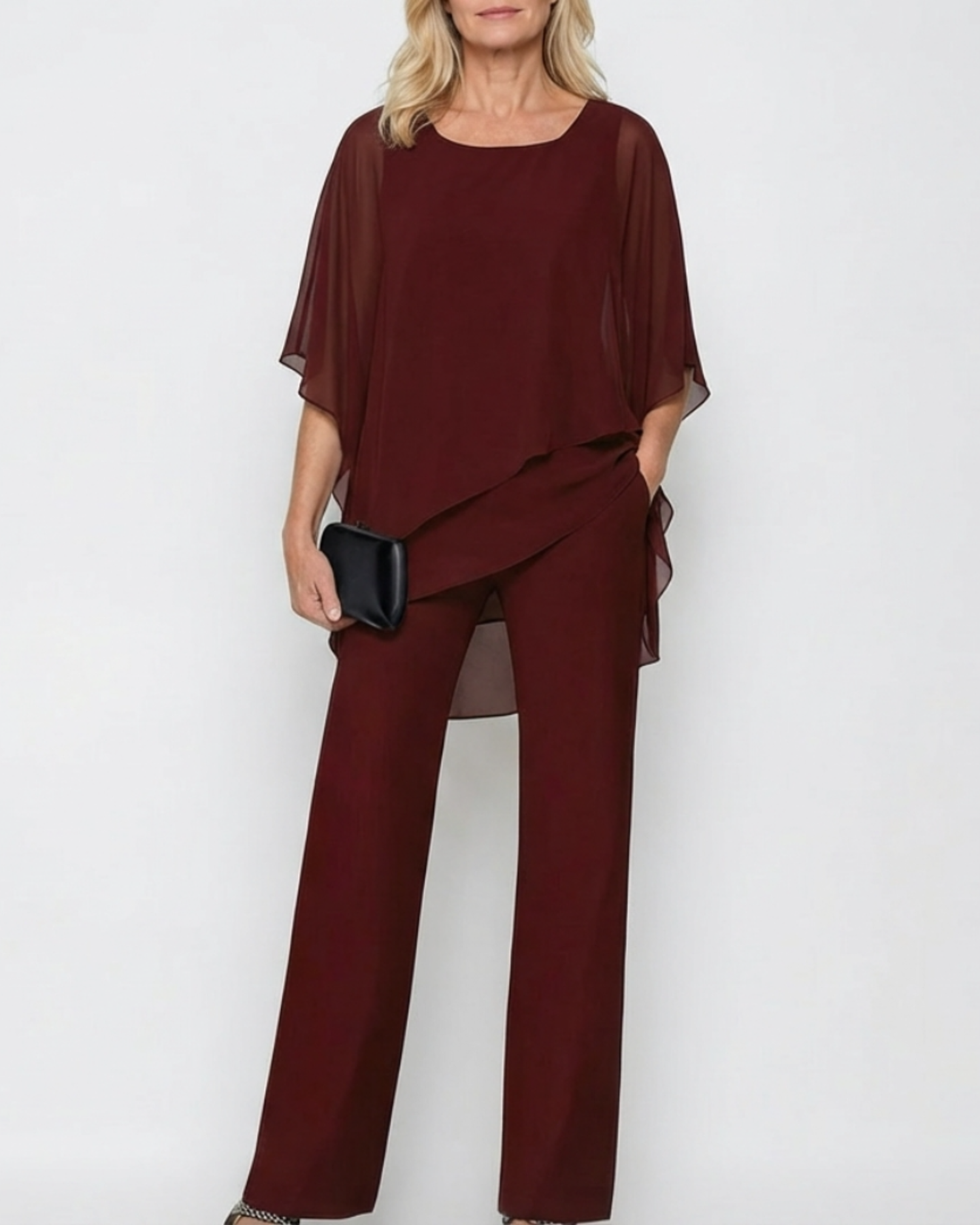 Valentina Aura, conjunto de moda, vista lateral | Moda Acosta