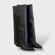 Botas altas de tacón mujer elegantes, Tacones, vista frontal | Moda Acosta