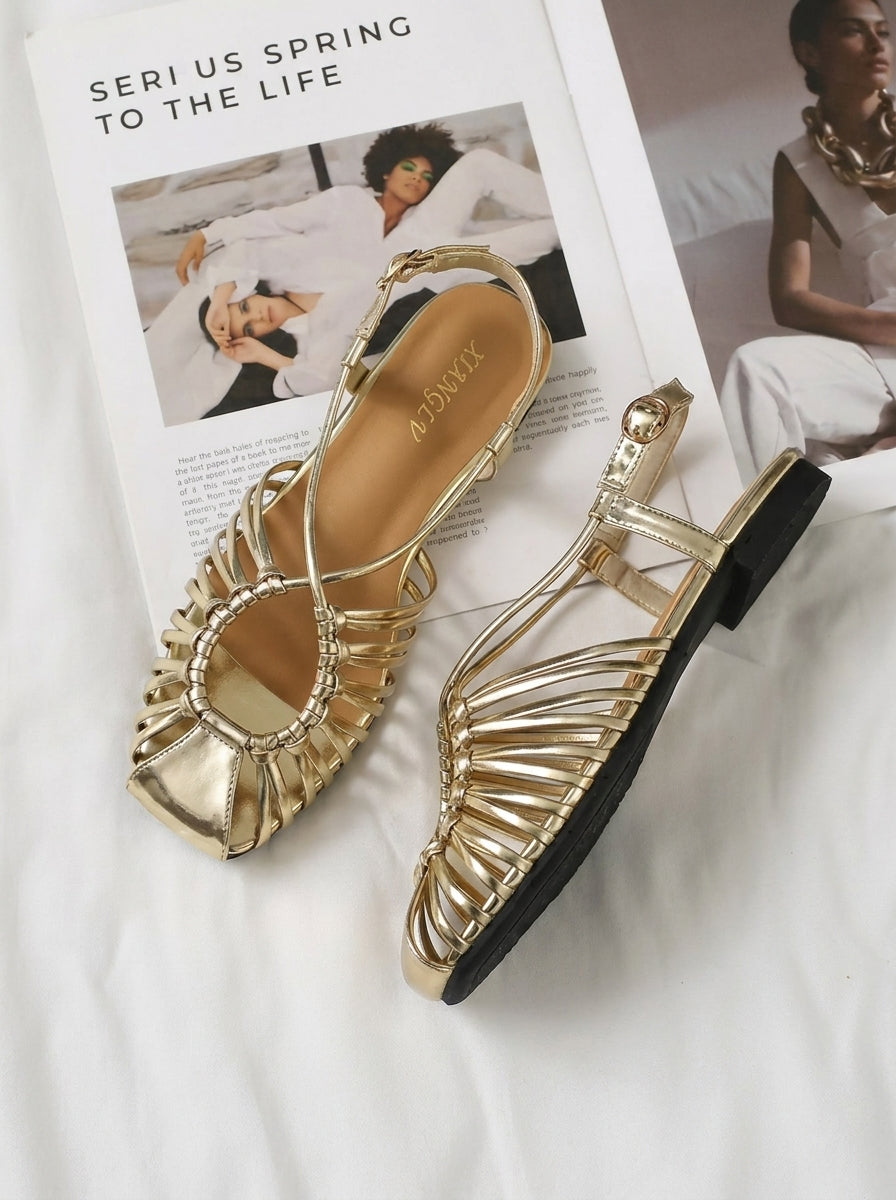Sandalias Noa (Verano Mediterráneo), sandalias de verano, vista trasera | Moda Acosta