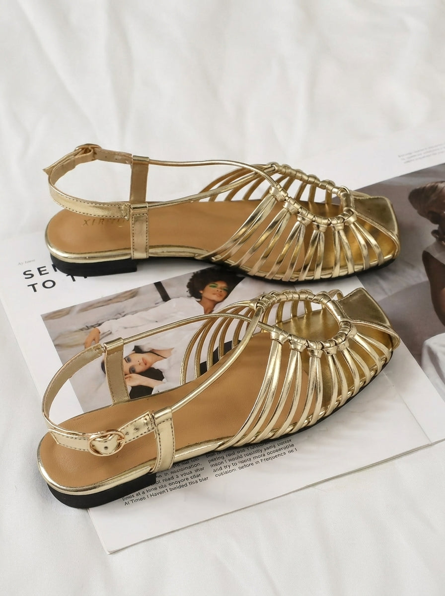 Sandalias Noa (Verano Mediterráneo), sandalias de verano, vista lateral | Moda Acosta