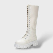 Botas cowboy de mujer invierno elegantes, botas de moda, detalle de tela | Moda Acosta