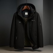 Aurelia Essence, abrigo de invierno, detalle de tela | Moda Acosta