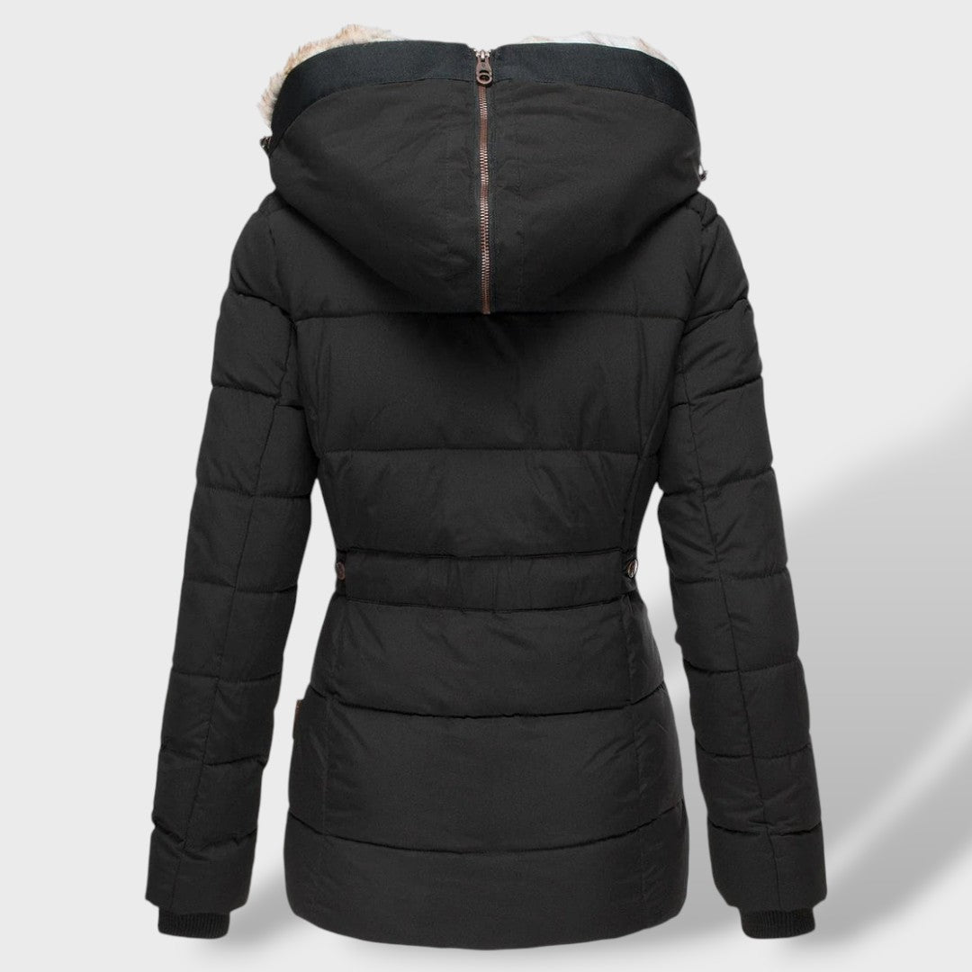 Sofía | Chaqueta plumas mujer, abrigo de invierno, estilo puesto | Moda Acosta