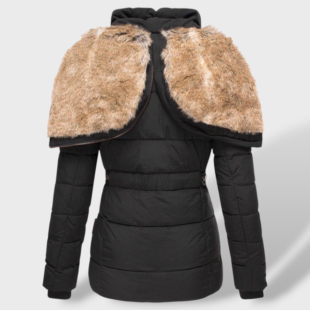 Sofía | Chaqueta plumas mujer, abrigo de invierno, combinación de outfit | Moda Acosta