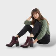 Botines de Tacón Bloque Clásicos Mujer, Tacones, look completo | Moda Acosta