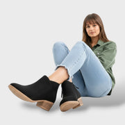 Botas de Cuero Ortopédicas Mujer, botas de moda, primer plano | Moda Acosta