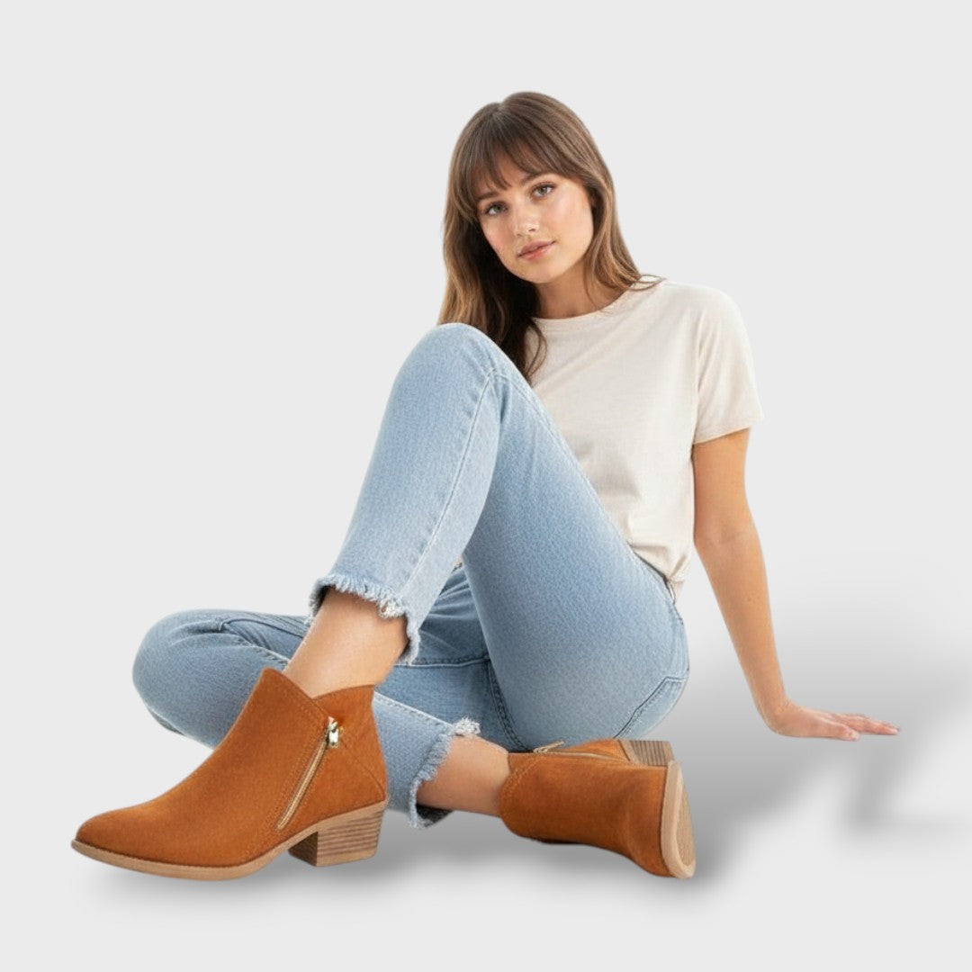 Botas de Cuero Ortopédicas Mujer, botas de moda, color disponible | Moda Acosta