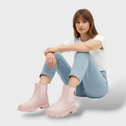 Botas de Lluvia Impermeables de Moda para Damas, botas de moda, primer plano | Moda Acosta