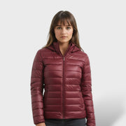 Chaqueta Acolchada Ligera de Plumas Mujer, abrigo de invierno, estilo puesto | Moda Acosta