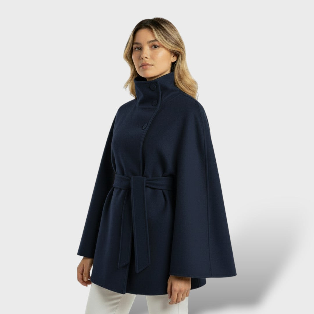 Abrigo largo de lana mujer elegante, abrigo de invierno, look completo | Moda Acosta