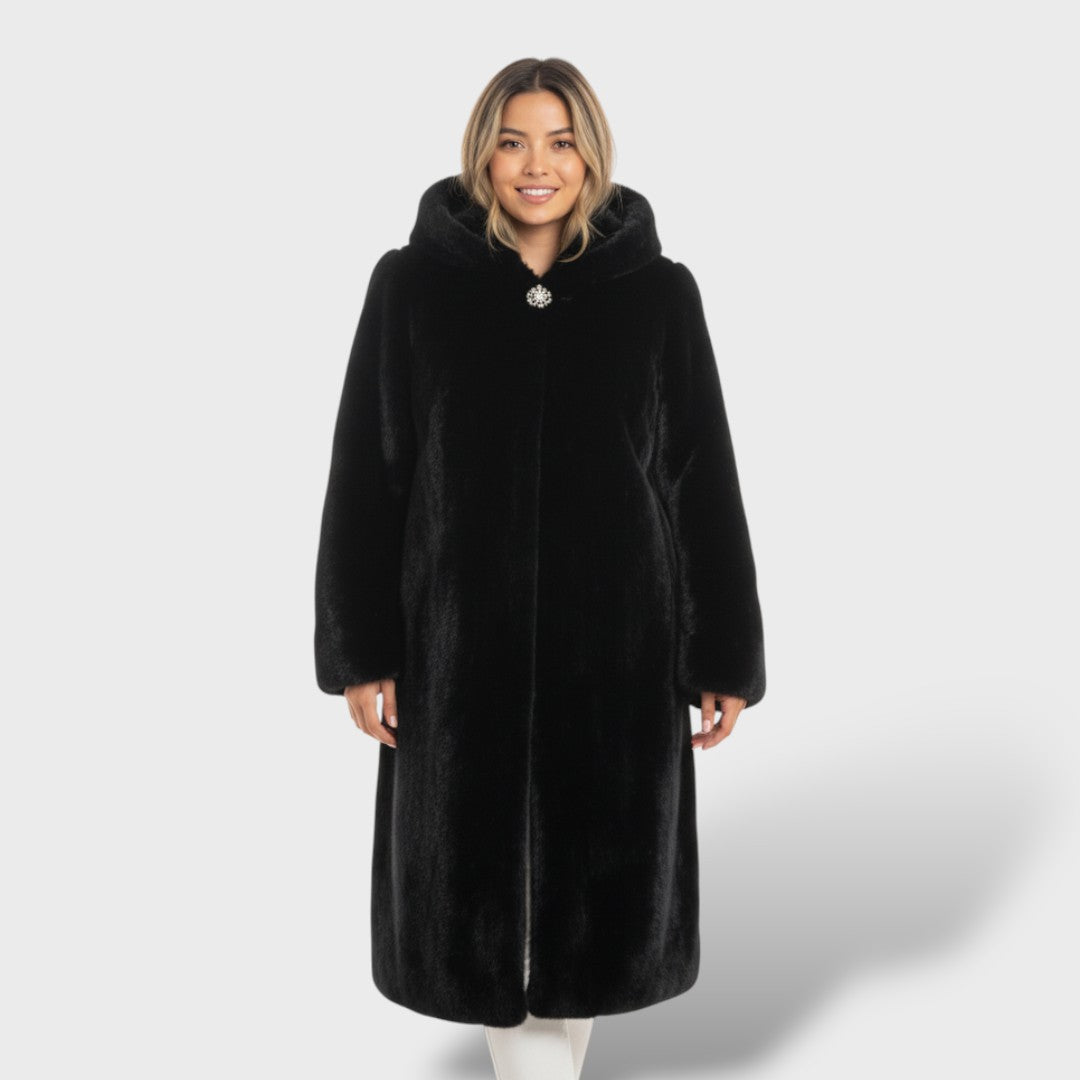 Abrigo Mujer Pelo Sintético, abrigo de invierno | Moda Acosta