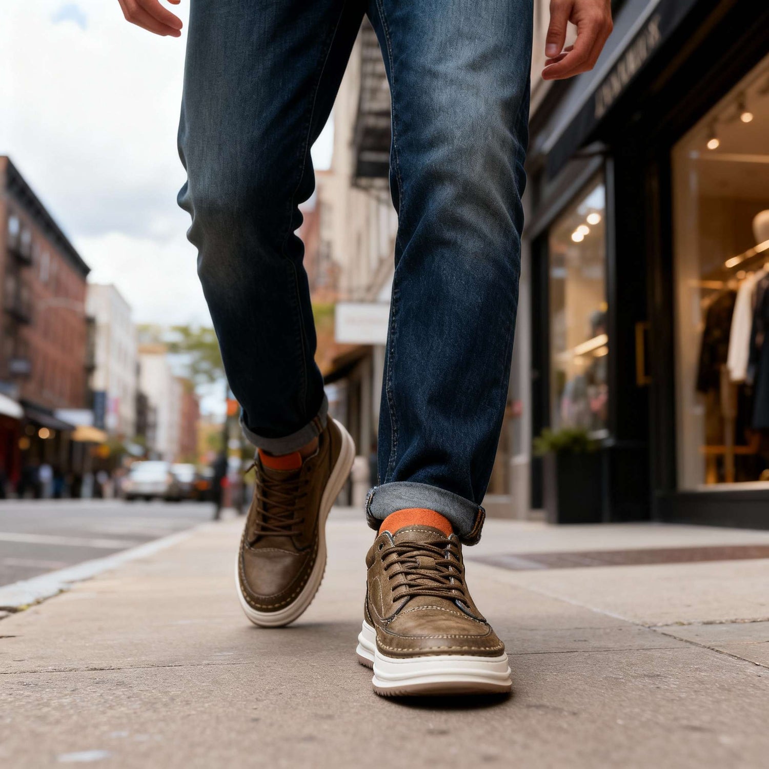 Riviera Grace, zapatillas casuales, primer plano | Moda Acosta
