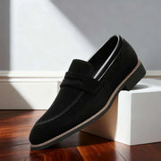 Elowen Soft Knit, mocasines de cuero, vista lateral | Moda Acosta