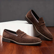 Elowen Soft Knit, mocasines de cuero, look completo | Moda Acosta