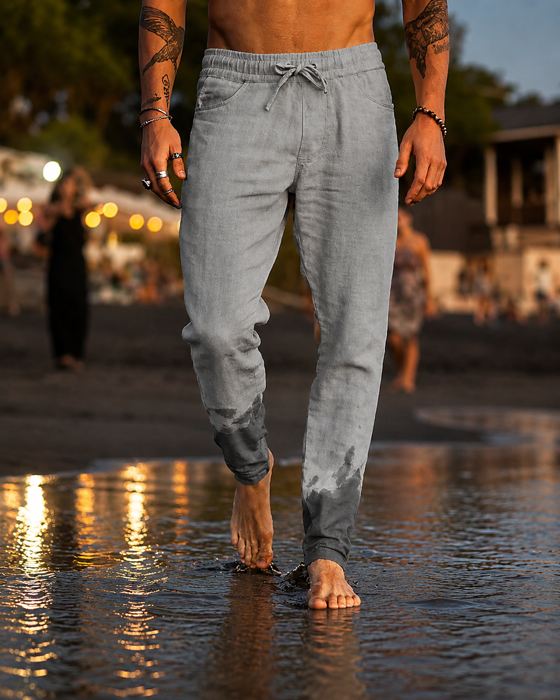 Summer/Pantalon de playa(lino)
