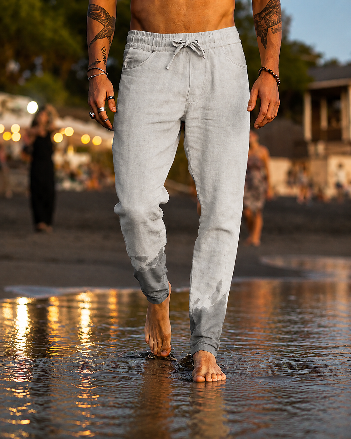 Summer/Pantalon de playa(lino)