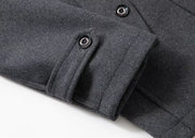 Celeste Silhouette, abrigo de invierno, vista trasera | Moda Acosta