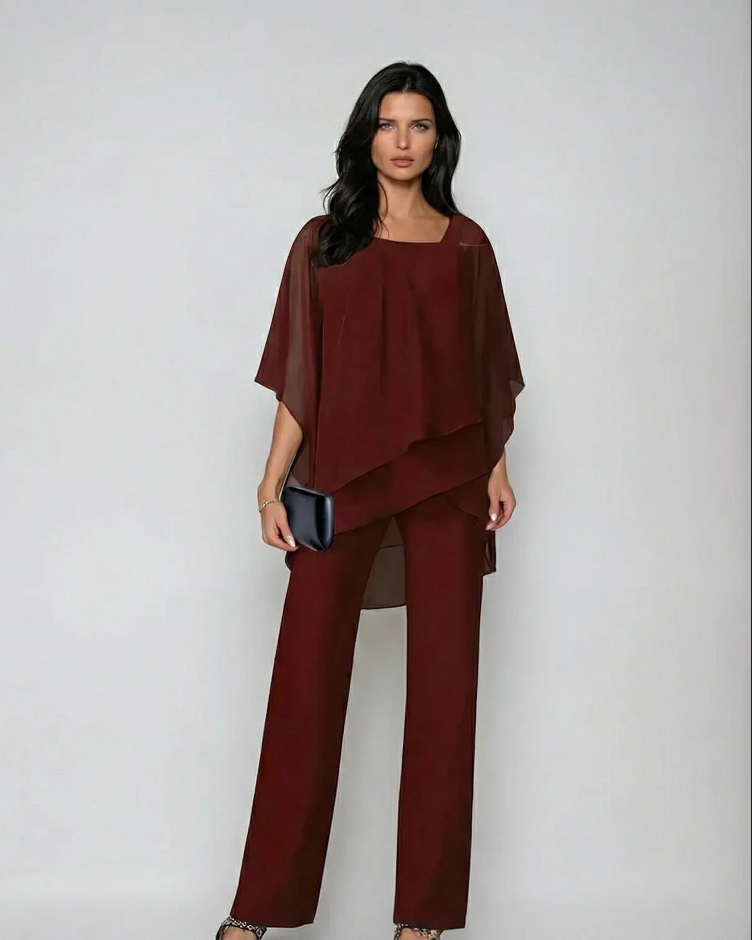 Valentina Aura, conjunto de moda, vista trasera | Moda Acosta