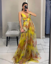 Vestido Alba Dorata – Collezione Venecia, vestido elegante, color disponible | Moda Acosta