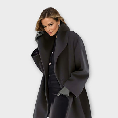 Martina | Abrigo de lana oversize para mujer