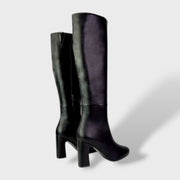 Botas Altas Mujer Tacón Ancho Elegantes, Tacones, color disponible | Moda Acosta