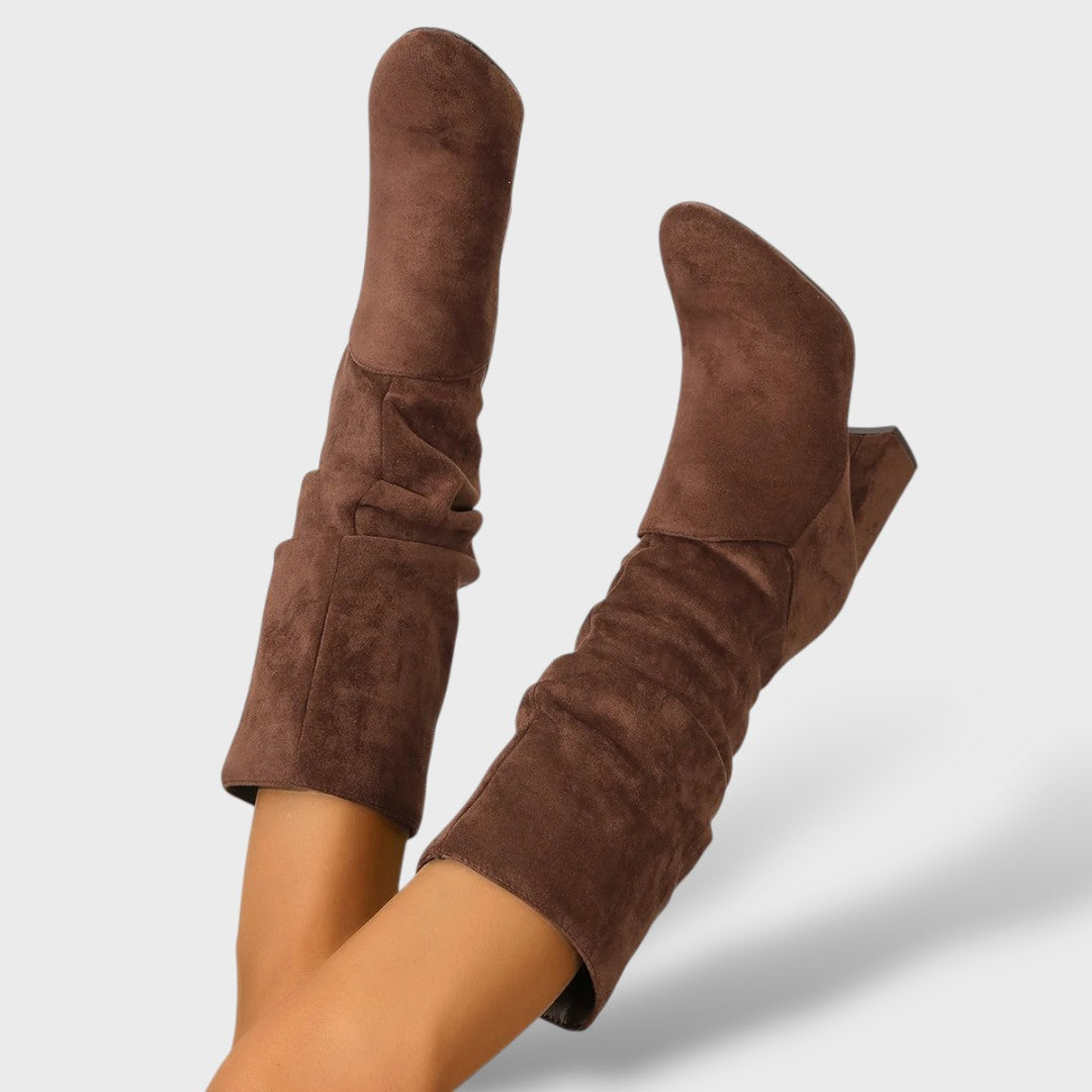 Botas de Tacón Alto Mujer Elegantes, Tacones, vista trasera | Moda Acosta