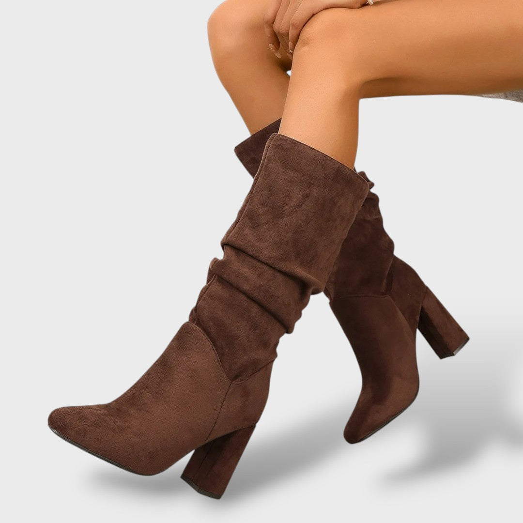 Botas de Tacón Alto Mujer Elegantes, Tacones, vista frontal | Moda Acosta