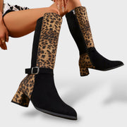 Botas Altas Leopardo Mujer, botas de moda, look completo | Moda Acosta
