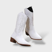Botas Cowboy Retro Mujer Punta Fina, botas de moda, vista lateral | Moda Acosta