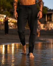 Summer/Pantalon de playa(lino)