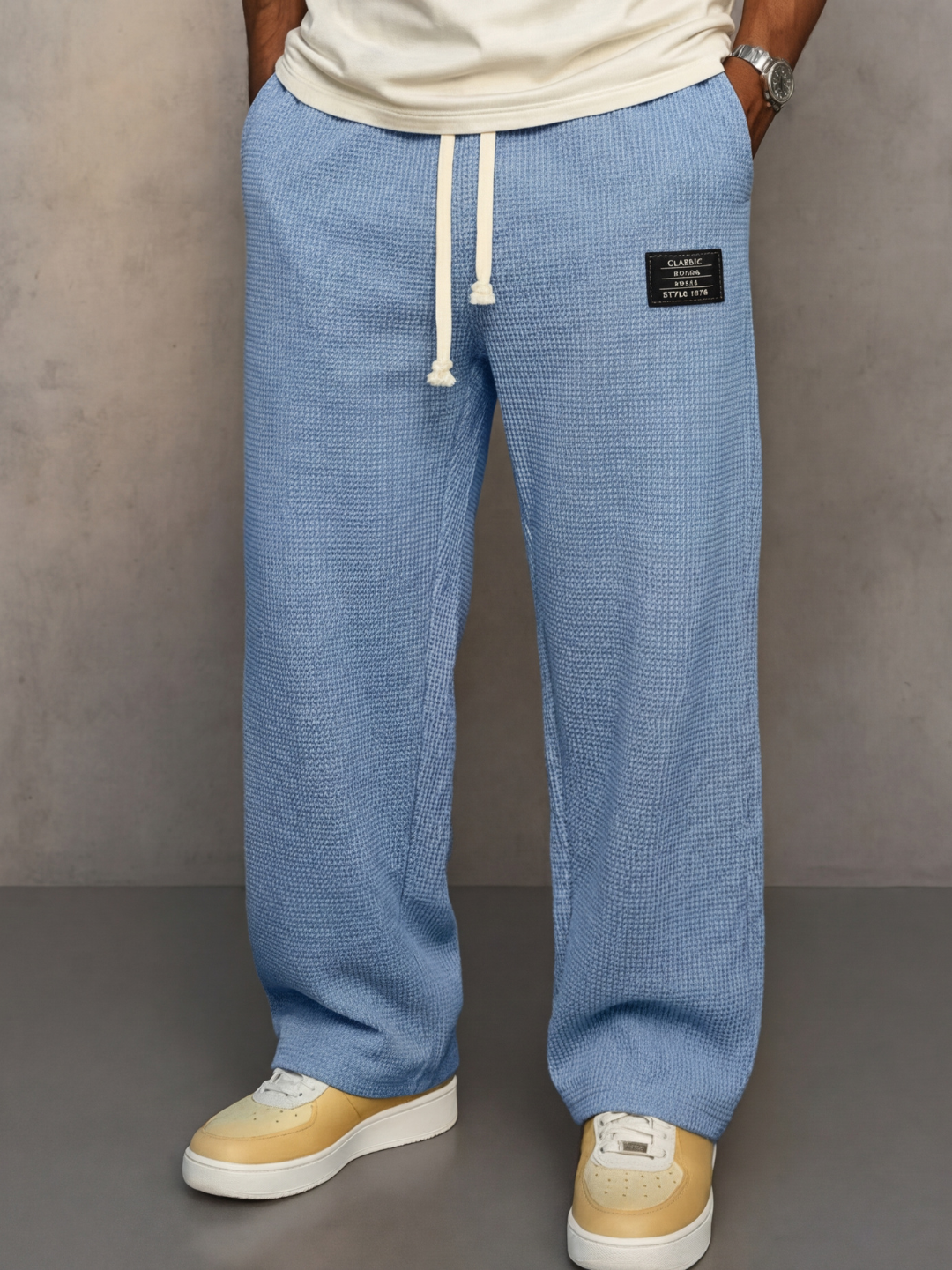 Aurelia Couture, pantalón de moda, vista frontal | Moda Acosta