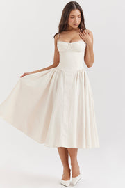 Vestido Notte di Mare – Collezione Venecia, vestido elegante, primer plano | Moda Acosta