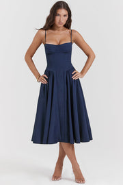 Vestido Notte di Mare – Collezione Venecia, vestido elegante, vista frontal | Moda Acosta