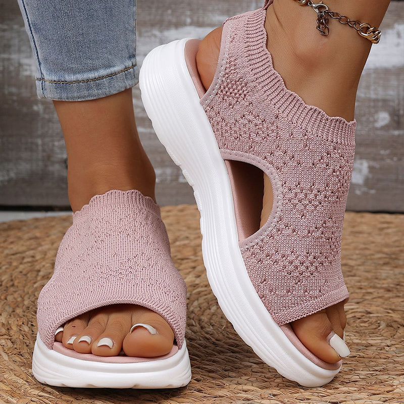Sandalias elasticas – Colección Venecia, sandalias de verano, look completo | Moda Acosta