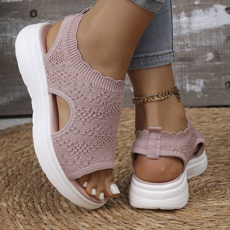 Sandalias elasticas – Colección Venecia, sandalias de verano, vista lateral | Moda Acosta