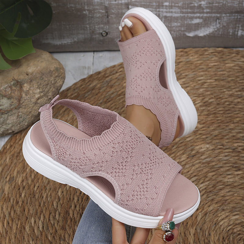 Sandalias elasticas – Colección Venecia, sandalias de verano, vista trasera | Moda Acosta