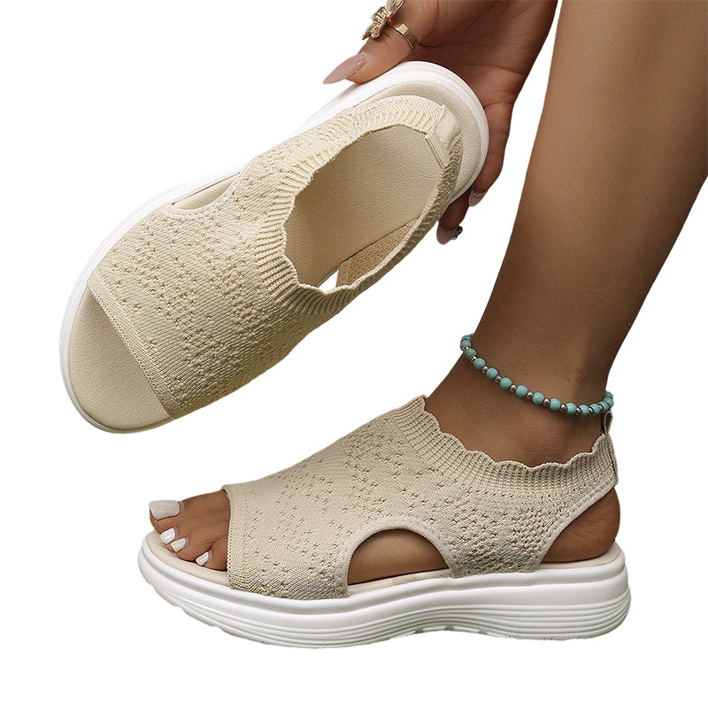 Sandalias elasticas – Colección Venecia, sandalias de verano, vista frontal | Moda Acosta