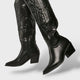 Botas Vaqueras Altas Mujer Vintage